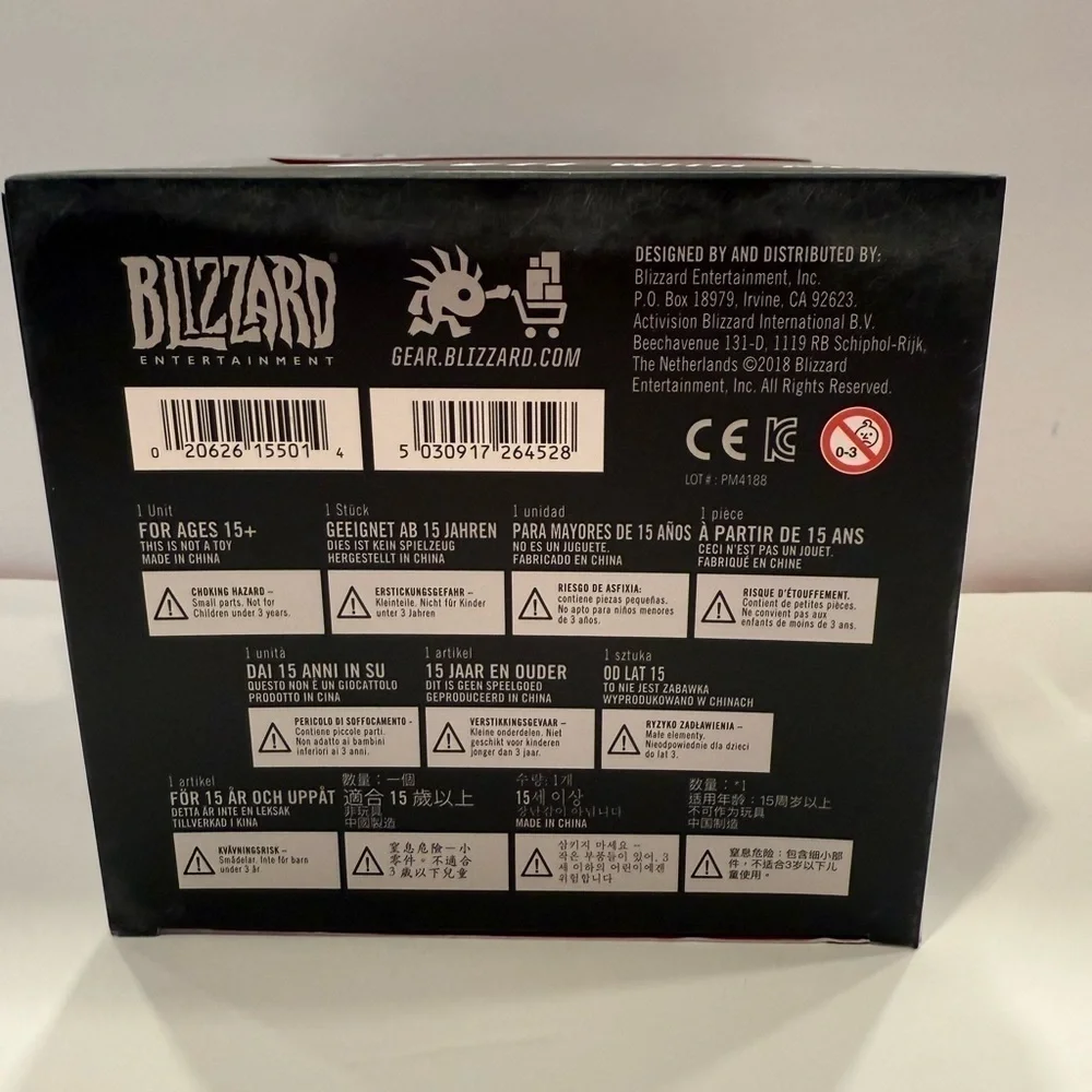 U.C.C. Distributing Overwatch D.VA Carbon Fiber with Meka Figurine NWT